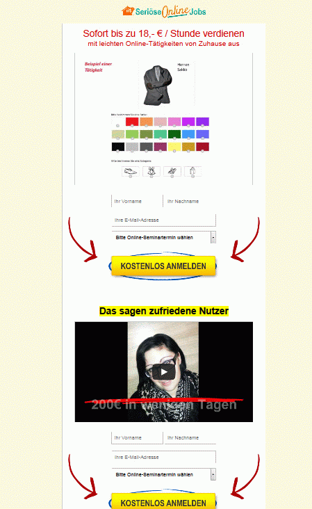 serise online jobs jane iss klar unglaublich dass solche unserisen spammer weiterhin ohne probleme die postfcher zumllen knnen und immer wieder - Bewerbung Zusage serise online jobs jane iss klar unglaublich dass solche unserisen spammer weiterhin ohne probleme die postfcher zumllen knnen und immer wieder - Bewerbung Zusage