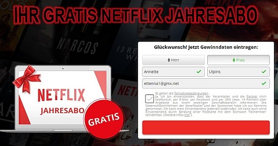 Netflix Jahresabo Netflix Jahresabo