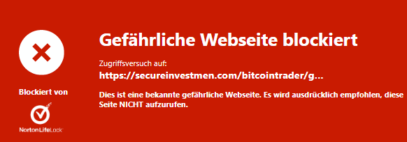 secureinvestmen.com... warnung norton 3.7.2021