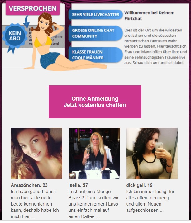 Frauen chat kostenlos